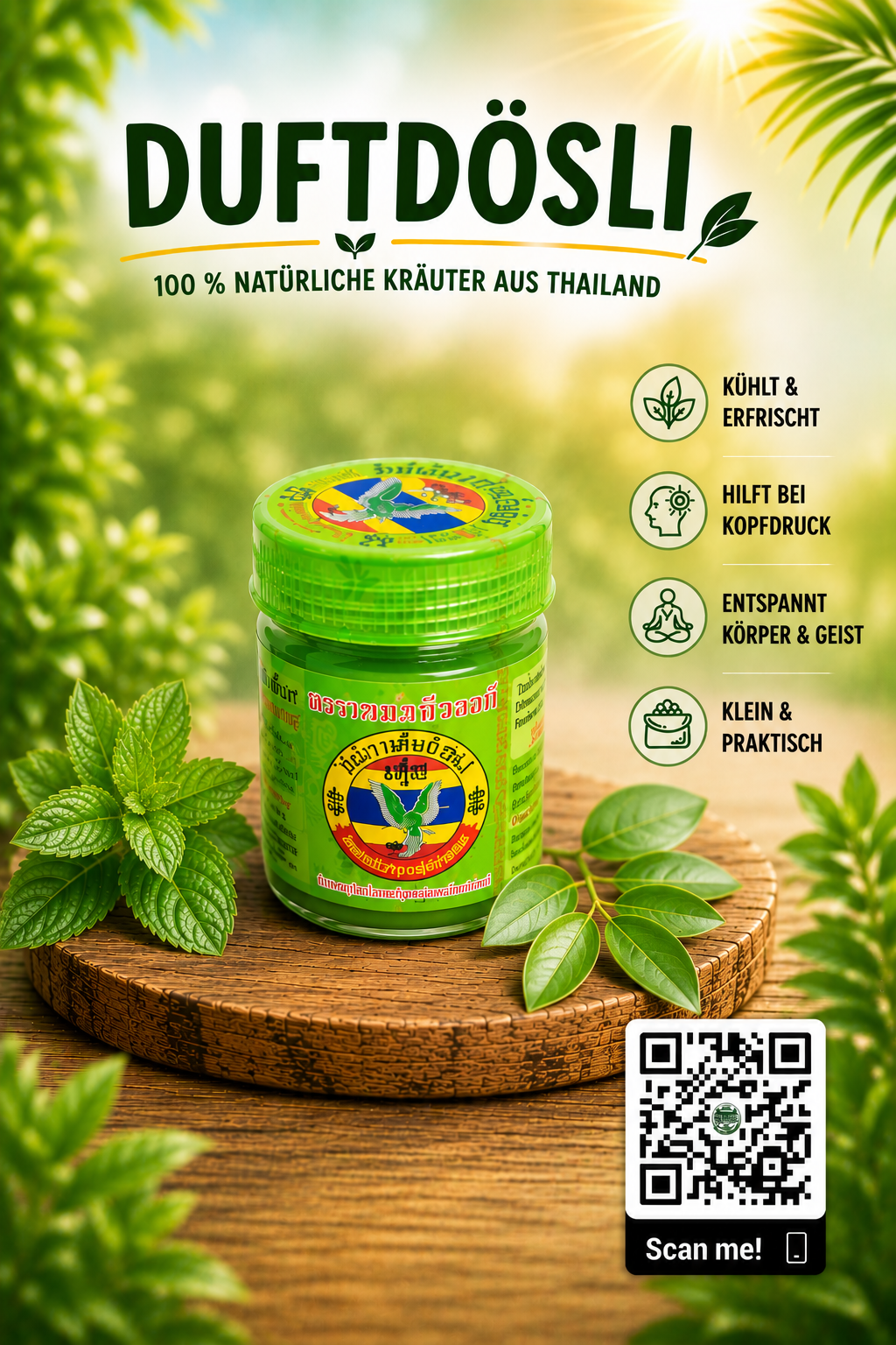 Hong Thai Brand Duftspender Grün